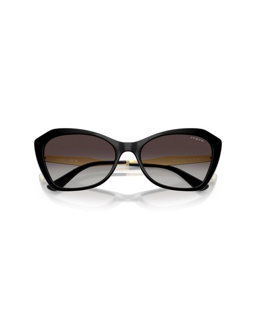 Vogue Eyewear Black Vo5626S W44/8G Sunglasses Nylon Geometric Normal Shaded