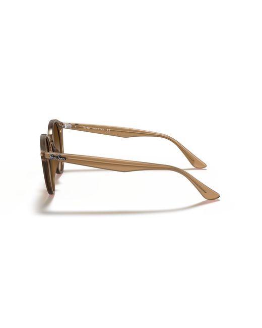 Ray-Ban Multicolor Sunglasses Unisex Rb2180 - Light Brown Frame Brown Lenses 49-21