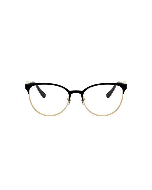 Versace Black Ve1271 1433 Optical Frames Metal Cat Eye Normal