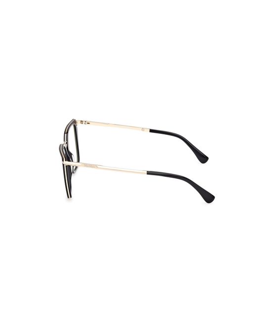 Max Mara Black Mm5151-B 001 Optical Frames Acetate Cat Eye Normal