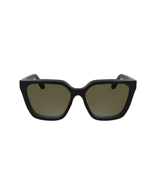 Calvin Klein Black Ck25500S 001 Sunglasses Acetate Squared Normal