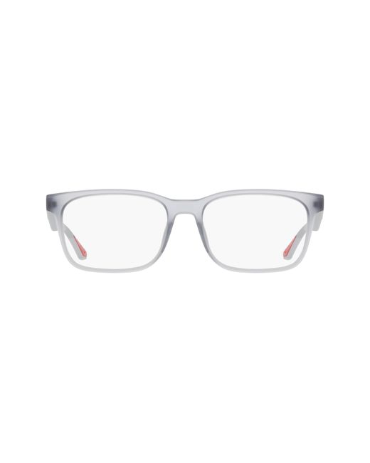 Nike Black 7415 030 Optical Frames Bio-Injected Squared Normal for men