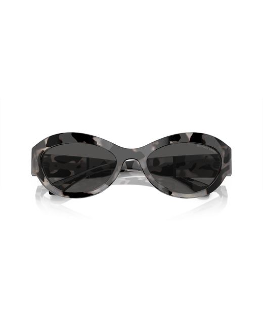 Michael Kors Black Mk2198 Burano 394587 Sunglasses Acetate Round Normal