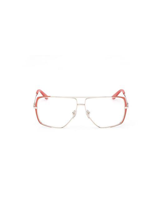 Guess Black Gu50248 043 Optical Frames Metal Squared Normal