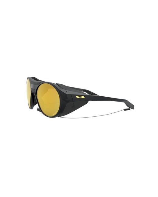 Oakley Black Oo9440 Clifden 944007 Sunglasses Plastic Round Polarized Prizm for men