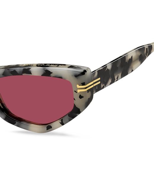 Marc Jacobs Black Mj 1028/S Ab8/4S Sunglasses Acetate Cat Eye Normal