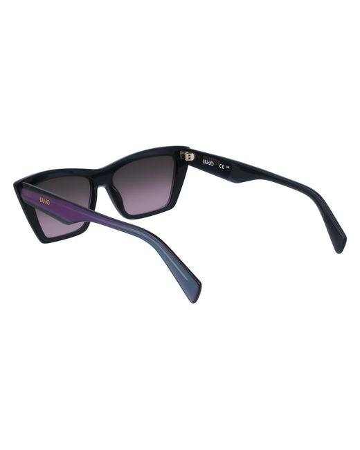 Liu Jo Black Lj802S 314 Sunglasses Acetate Verde Squared Normal