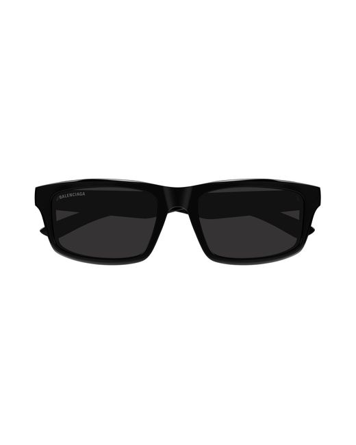 Balenciaga Black Bb0424Sk 001 Sunglasses Acetate Squared for men