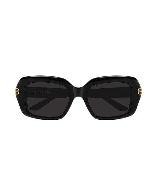 Balenciaga Black Bb0465S 001 Sunglasses Acetate Squared