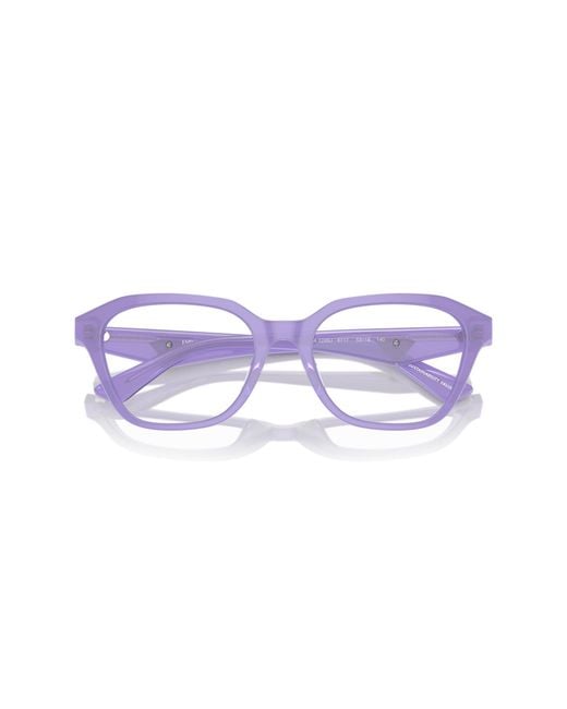 Emporio Armani Black Ea3235U 6117 Optical Frames Acetate Transparent Geometric Normal