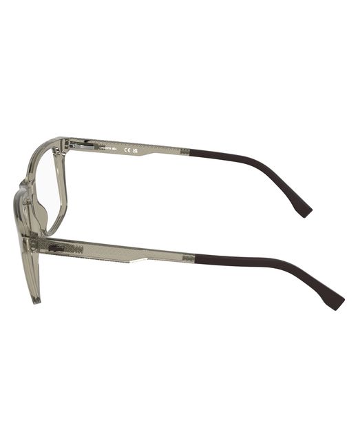 Lacoste Black L4013 264 Optical Frames Bio-Injected Squared Normal for men