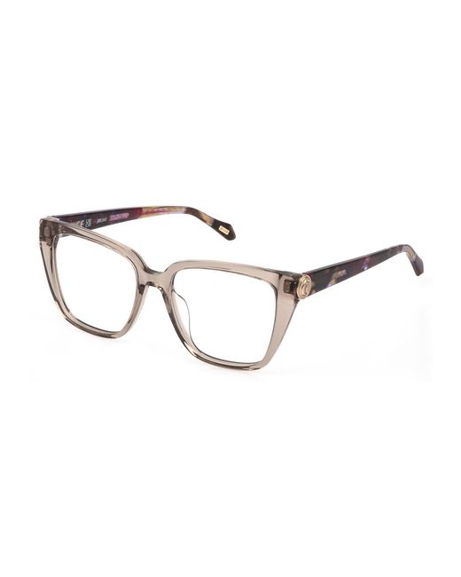 Just Cavalli Black Vjc186 0Alv Optical Frames Acetate Squared