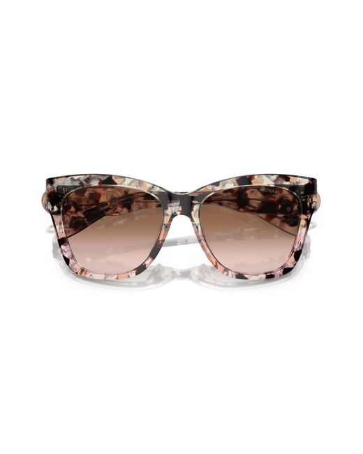 Michael Kors Black Mk2182U Empire Square 334513 Sunglasses Acetate Butterfly Normal Shaded