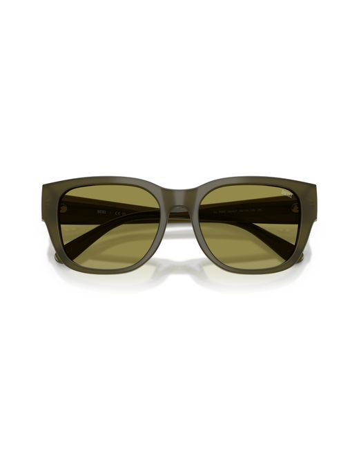DIESEL Green Dl2005 2024/2 Sunglasses Acetate Squared Normal