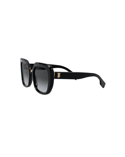 Burberry Black Be4315 Charlotte 3001T3 Sunglasses Plastic Squared Polarized Shaded