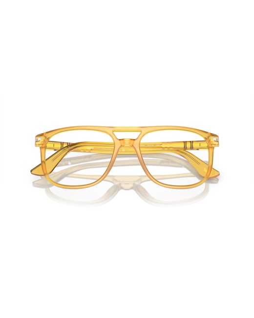 Persol Black Po3329V Greta 204 Optical Frames Acetate Transparent Pilot Normal