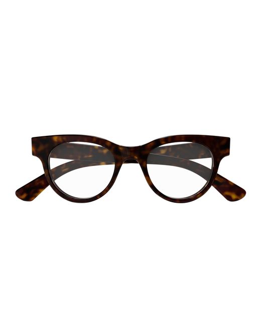 Gucci Black Gg1792O 002 Optical Frames Acetate Transparent Round