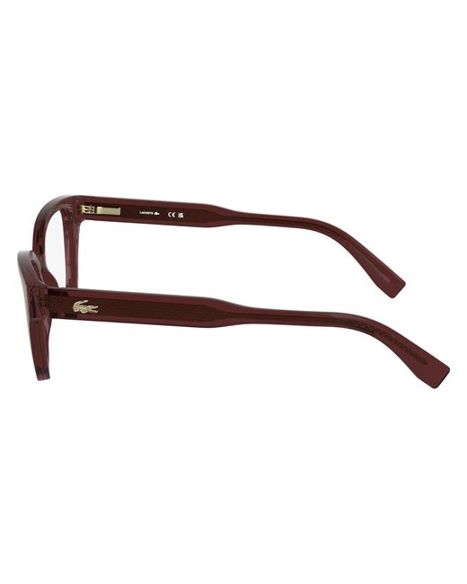 Lacoste Black L2983 601 Optical Frames Bio-Inject Squared Normal