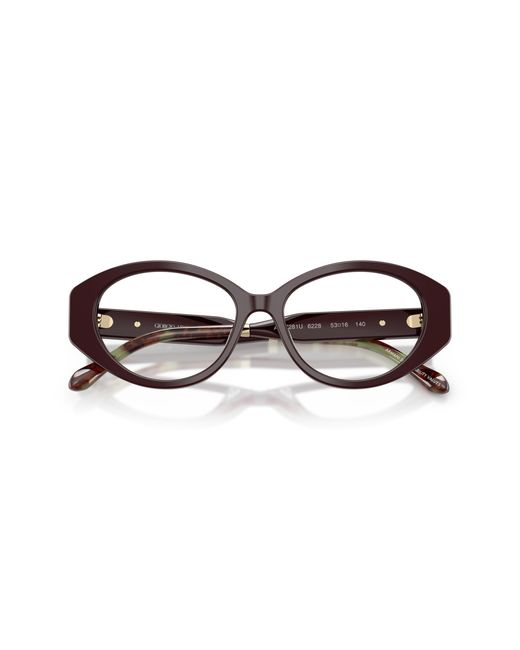 Giorgio Armani Black Ar7281U 6228 Optical Frames Acetate Round Normal