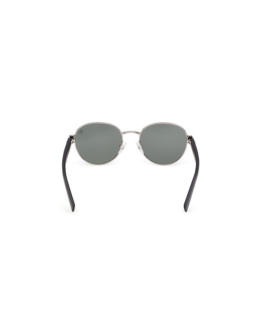 Timberland Black Tb00079 10R Sunglasses Round Polarized