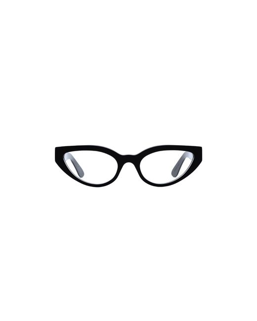 Retrosuperfuture Black Jgm Numero 124 Optical Frames Acetate Cat Eye