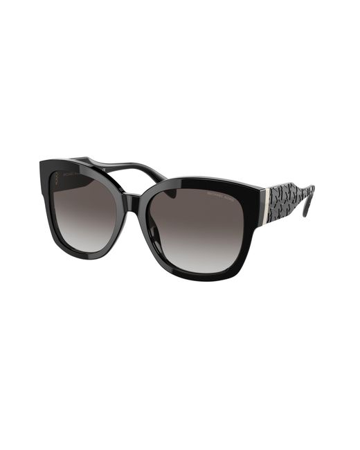 Michael Kors Black Mk2164 Baja 30058G Sunglasses Acetate Squared Normal Shaded