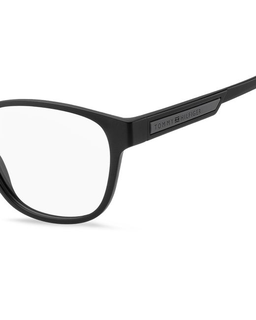 Tommy Hilfiger Black Th 2092 003 Optical Frames Bio Polyamide Squared for men