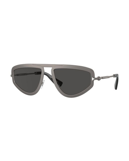 Burberry Black Be3150 131687 Sunglasses Metal Geometric Normal for men