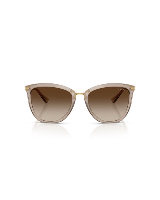 Ralph Lauren Black Ra5245 580213 Sunglasses Injected Cat Eye Normal Shaded