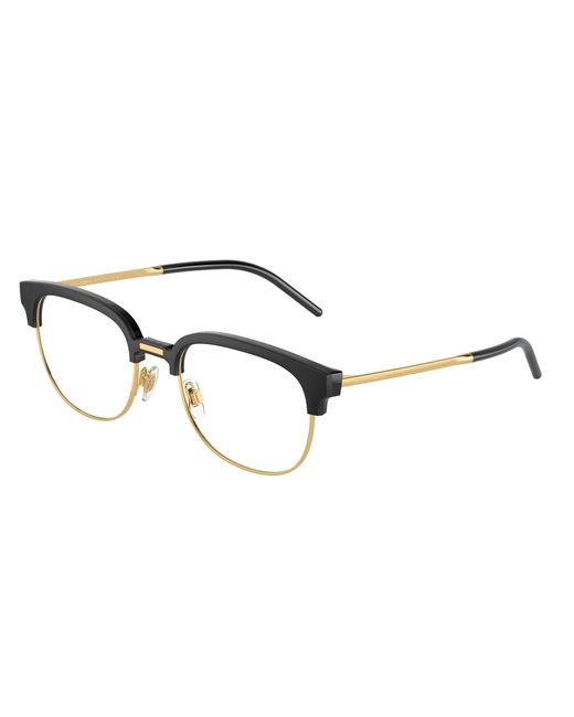 Dolce & Gabbana Black Dg5108 2525 Optical Frames Injected Transparent Pantos Normal for men