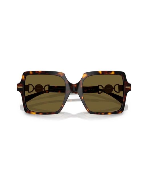 Versace Green Ve4441 108/73 Sunglasses Acetate Squared Normal