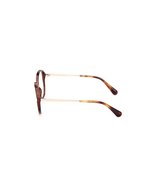MAX&Co. Black Mo5199 052 Optical Frames Injected Geometric Normal