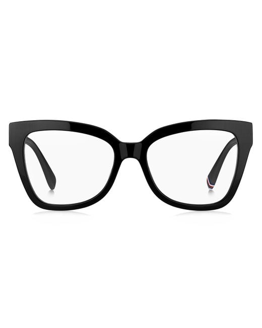 Tommy Hilfiger Black Th 2053 807 Optical Frames Acetate Squared
