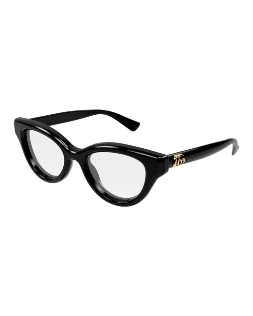 Gucci Black Gg1832O 001 Optical Frames Injected Transparent Cat Eye