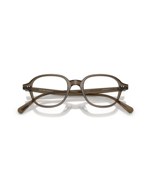 Oliver Peoples Black Ov5599U Marnett 1784 Optical Frames Acetate Transparent Geometric Normal