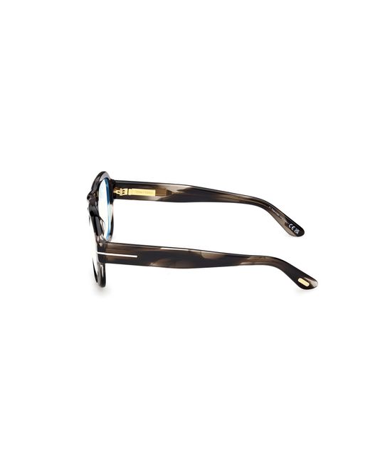 Tom Ford Black Ft6085-B 056 Optical Frames Acetate Squared Normal for men