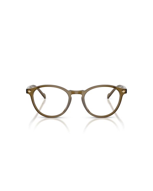 Vogue Eyewear Black Vo5326 3260 Optical Frames Acetate Transparent Round Normal for men