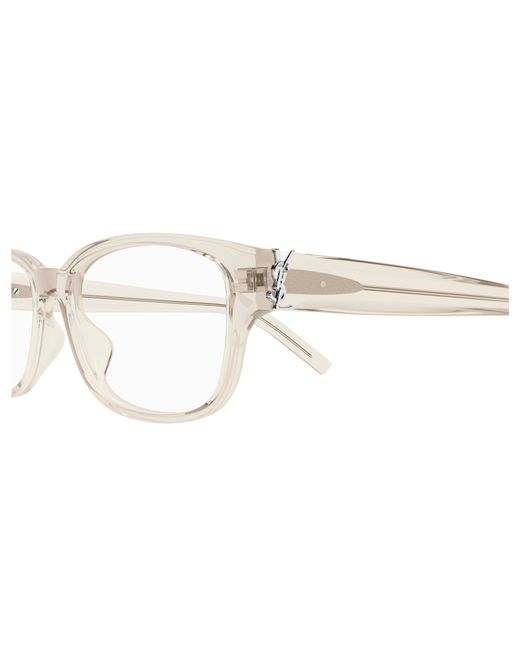 Saint Laurent Black Sl M149/F 004 Optical Frames Acetate Transparent Squared