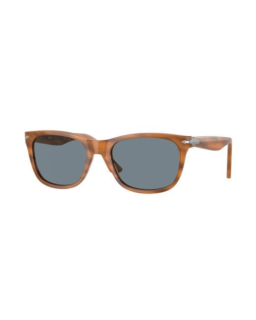Persol Black Po3291S 960/56 Sunglasses Plastic Squared Normal for men