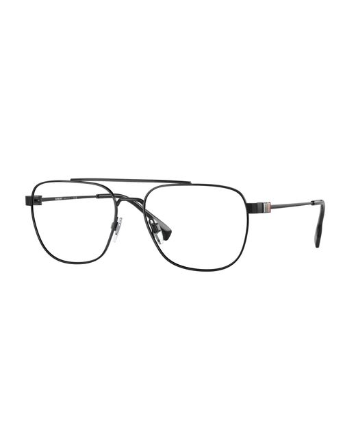 Burberry Black Be1377 Michael 1001 Optical Frames Metal Squared Normal for men