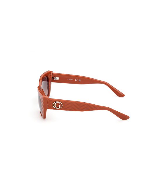 Guess Gu00254 44F Sunglasses Injected Squared Normal