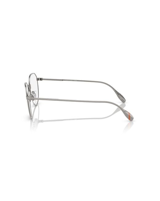 Polo Ralph Lauren Black Ph1233 9266 Optical Frames Metal Round Normal for men