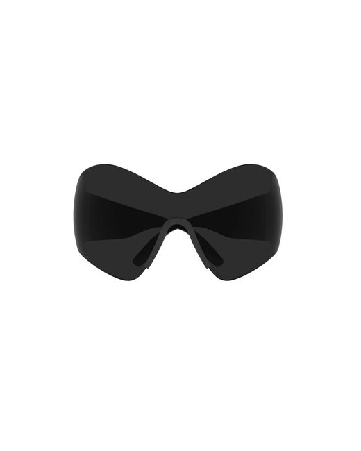 Balenciaga Black Bb0180S 001 Sunglasses Nylon Geometric Normal