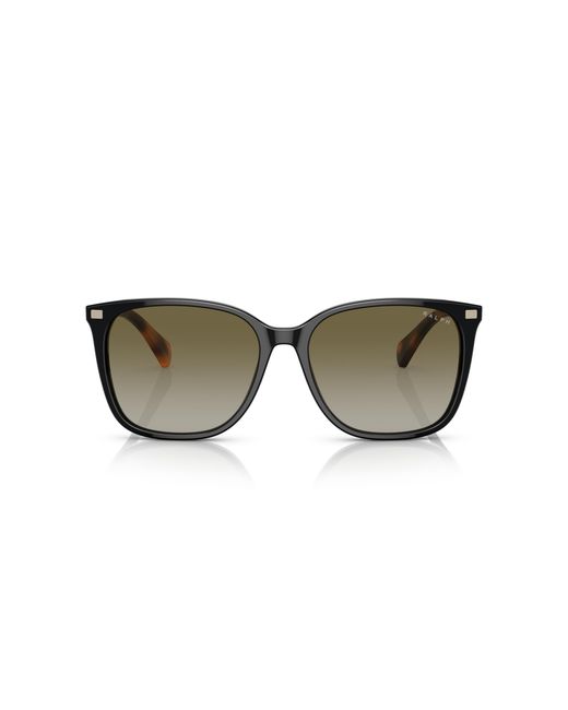 Ralph Lauren Black Ra5293 Vvcv 60378E Sunglasses Acetate Squared Normal Shaded