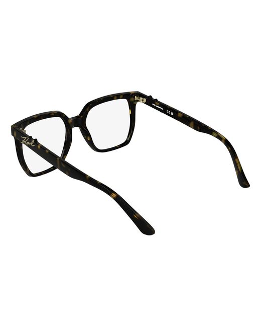Karl Lagerfeld Black Kl6233 242 Optical Frames Bio-Injected Squared Normal