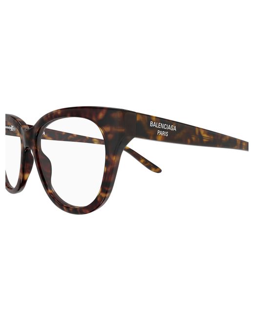 Balenciaga Black Bb0441O 009 Optical Frames Acetate Transparent Butterfly