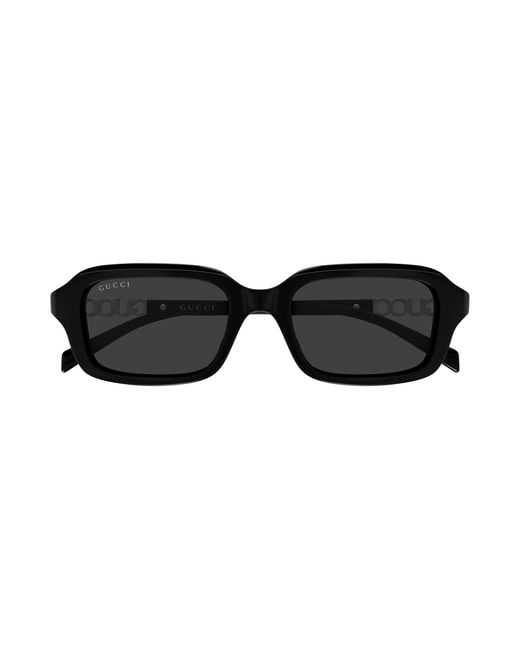 Gucci Black Gg2152S 001 Sunglasses Acetate Squared