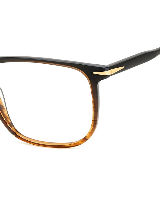 David Beckham Black Db 1141 Nng Optical Frames Acetate Squared for men