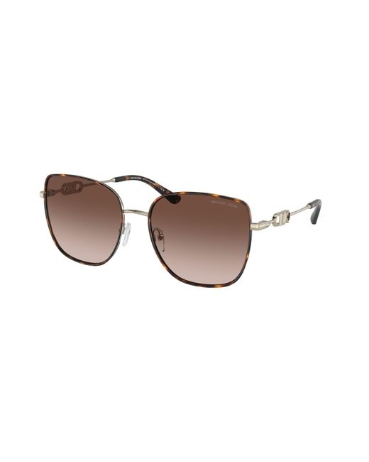 Michael Kors Black Mk1129J Empire Square 2 101413 Sunglasses Metal Squared Normal Nuanced