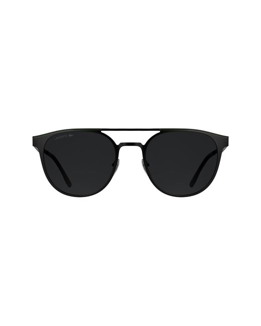 Lacoste Black L275S 002 Sunglasses Metal Round Normal